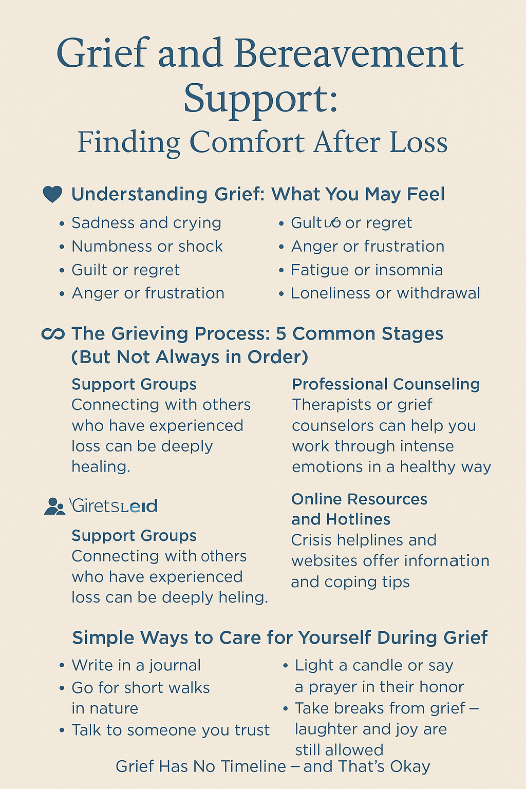 Grief and Bereavement Support: Finding Comfort After Loss